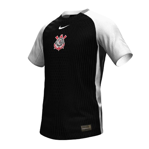 LANÇAMENTO Camisa Timão 25/26 Versão Jogador Preta