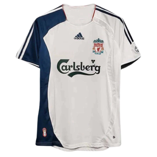 Camisa Liverpool Away Retrô 06/07 - Branca