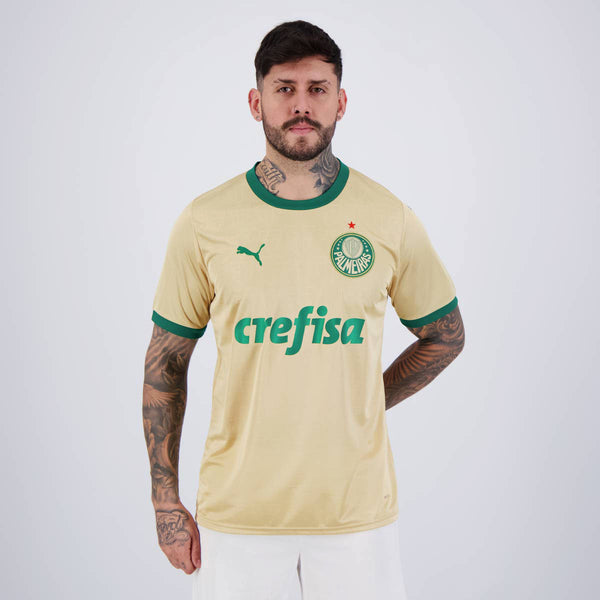 Camisa Palmeiras 24-25 III  Dourada