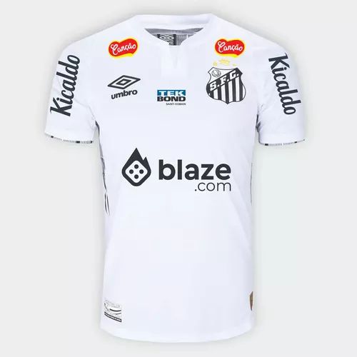 Camisa l 24-25 Branca Com Patrocínio