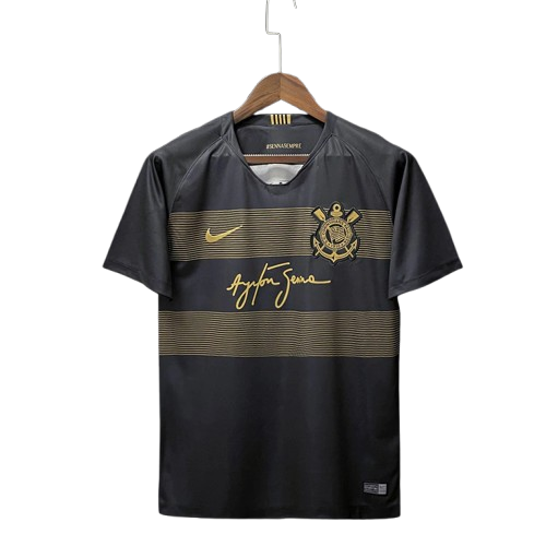 Camisa Timão Retrô Edição Especial Ayrton Senna