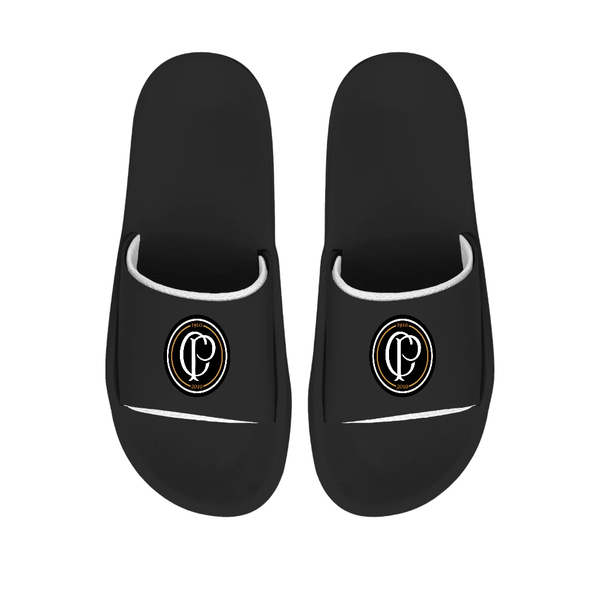 Chinelo Slide Timão Preto