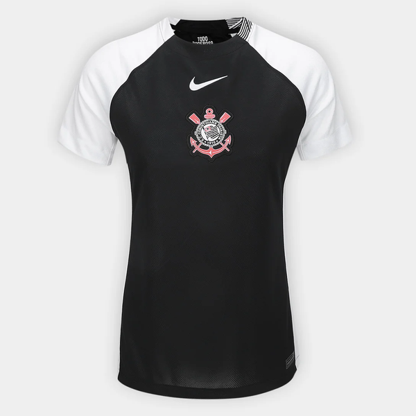 Camisa Timão 25/26 II Feminina  Preto
