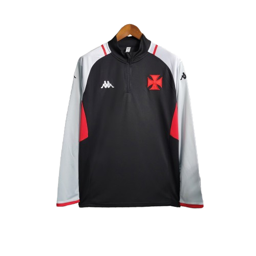 Camisa Vasco da Gama Treino manga longa Preta