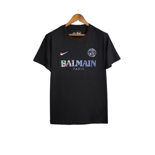 Camisa Preta 23-24 PSG Refletiva