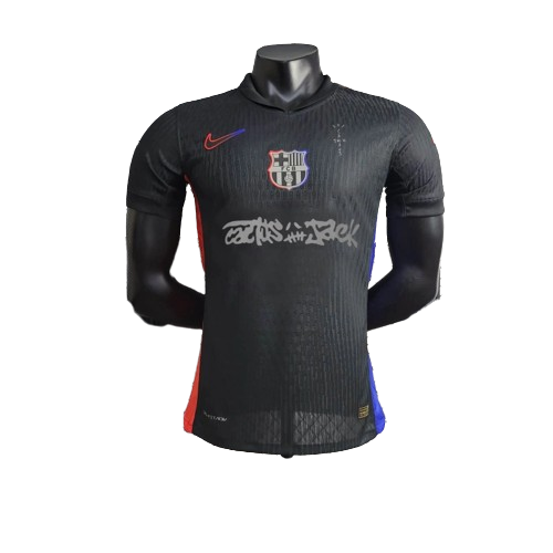 Camisa Barcelona II 24/25 Jogador Cactus Jack